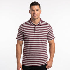 Skyline Striped Half Sleeve Polo T-Shirt