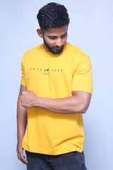 Adventure Begins Half Sleeve T-Shirt