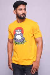 Calm Panda Half Sleeve T-Shirt
