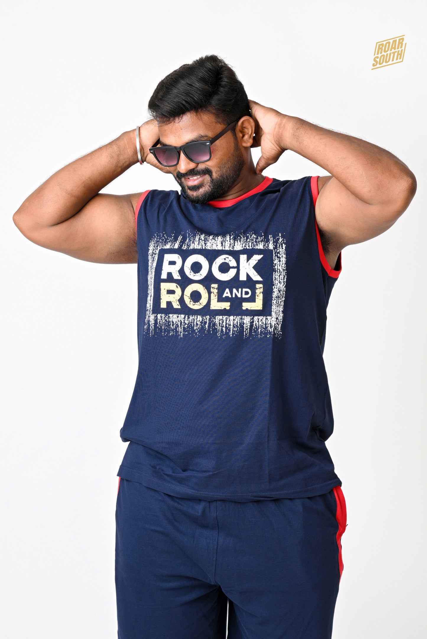 Sleeveless T-Shirt with Shorts