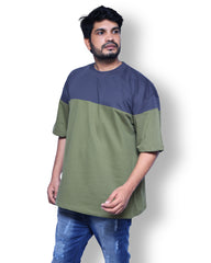 Superb Cut and Sew Drop Shoulder T-Shirt