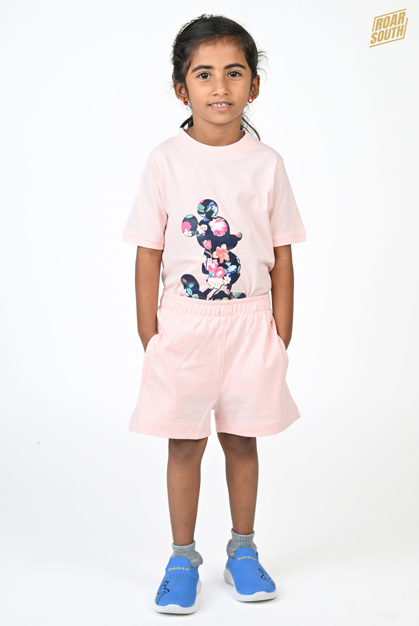 Bright Girl Kids T-shirt with Shorts