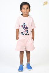 Bright Girl Kids T-shirt with Shorts