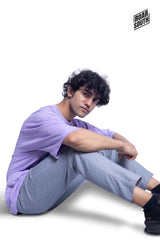 Drop Shoulder Plain T-shirts