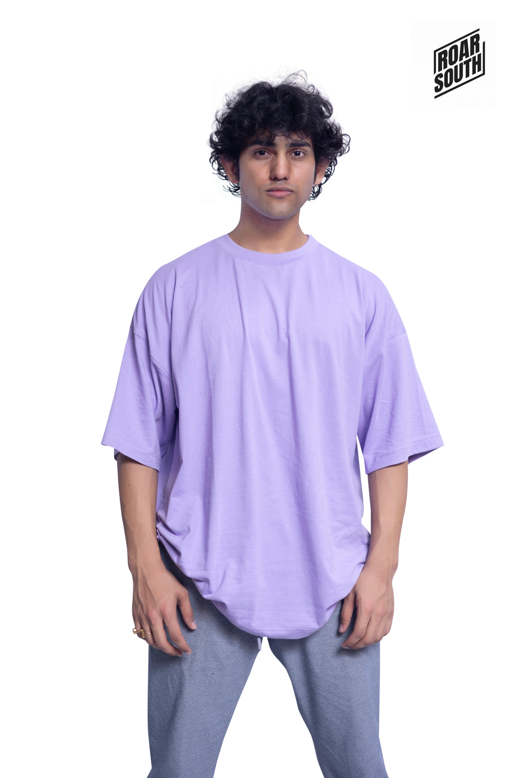 Drop Shoulder Plain T-shirts