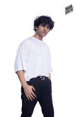 Drop Shoulder Plain T-shirts