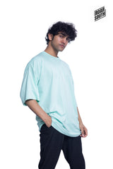 Drop Shoulder Plain T-shirts