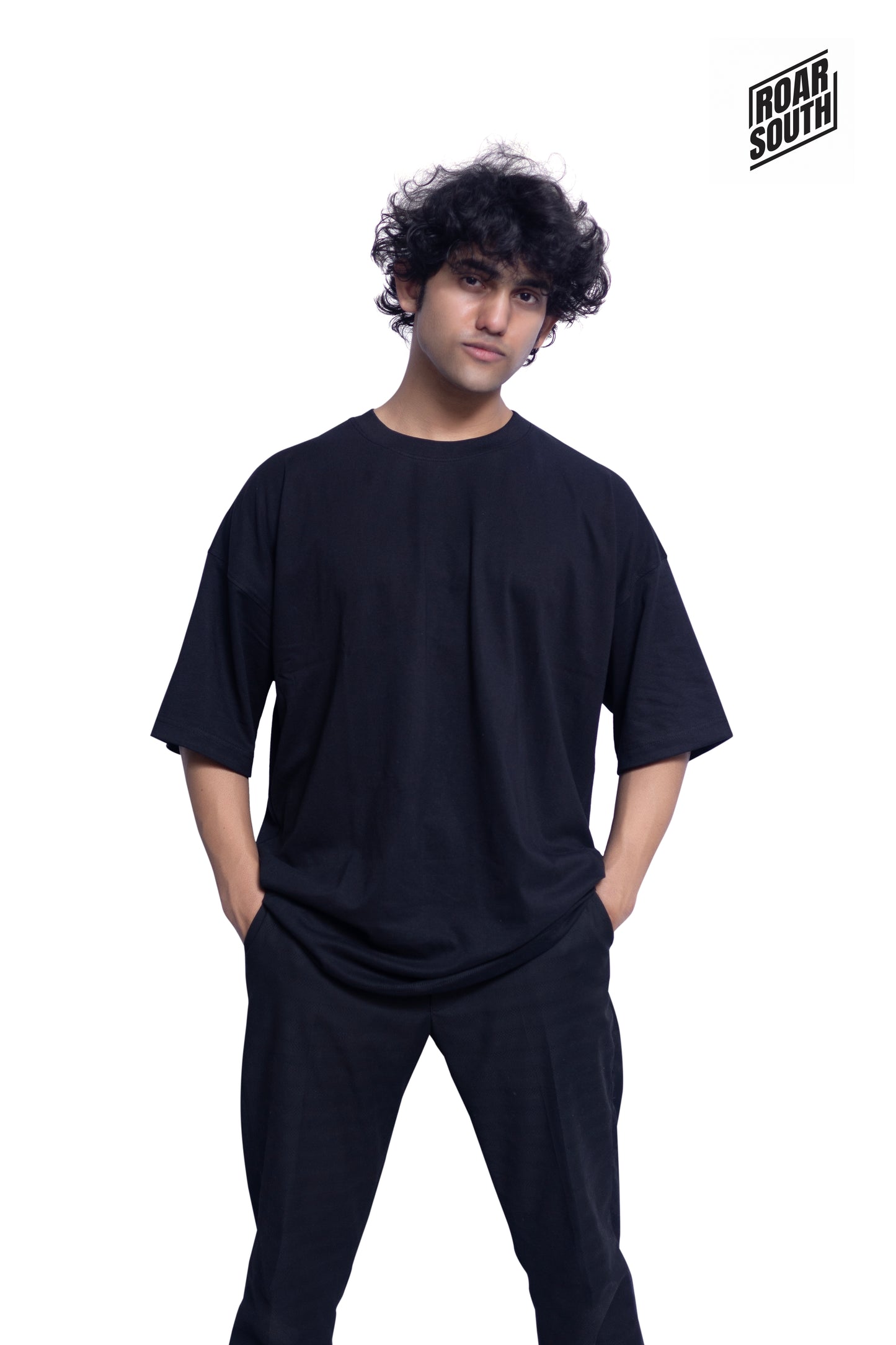 Drop Shoulder Plain T-shirts