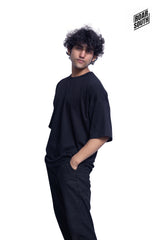 Drop Shoulder Plain T-shirts