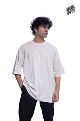 Drop Shoulder Plain T-shirts