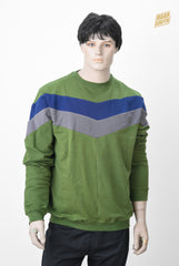 Striped Lycra Sweat Shirt