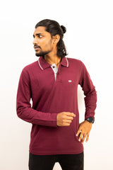 Tipping Full Hand Premium Collared Tshirt