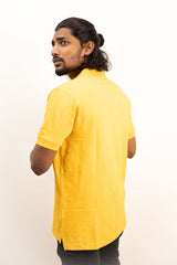 Plain Half Hand Premium Collared Tshirt