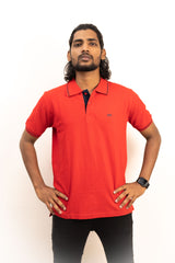 Tipping Half Hand Premium Collared Tshirt