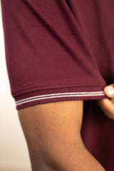 Tipping Half Hand Premium Collared Tshirt