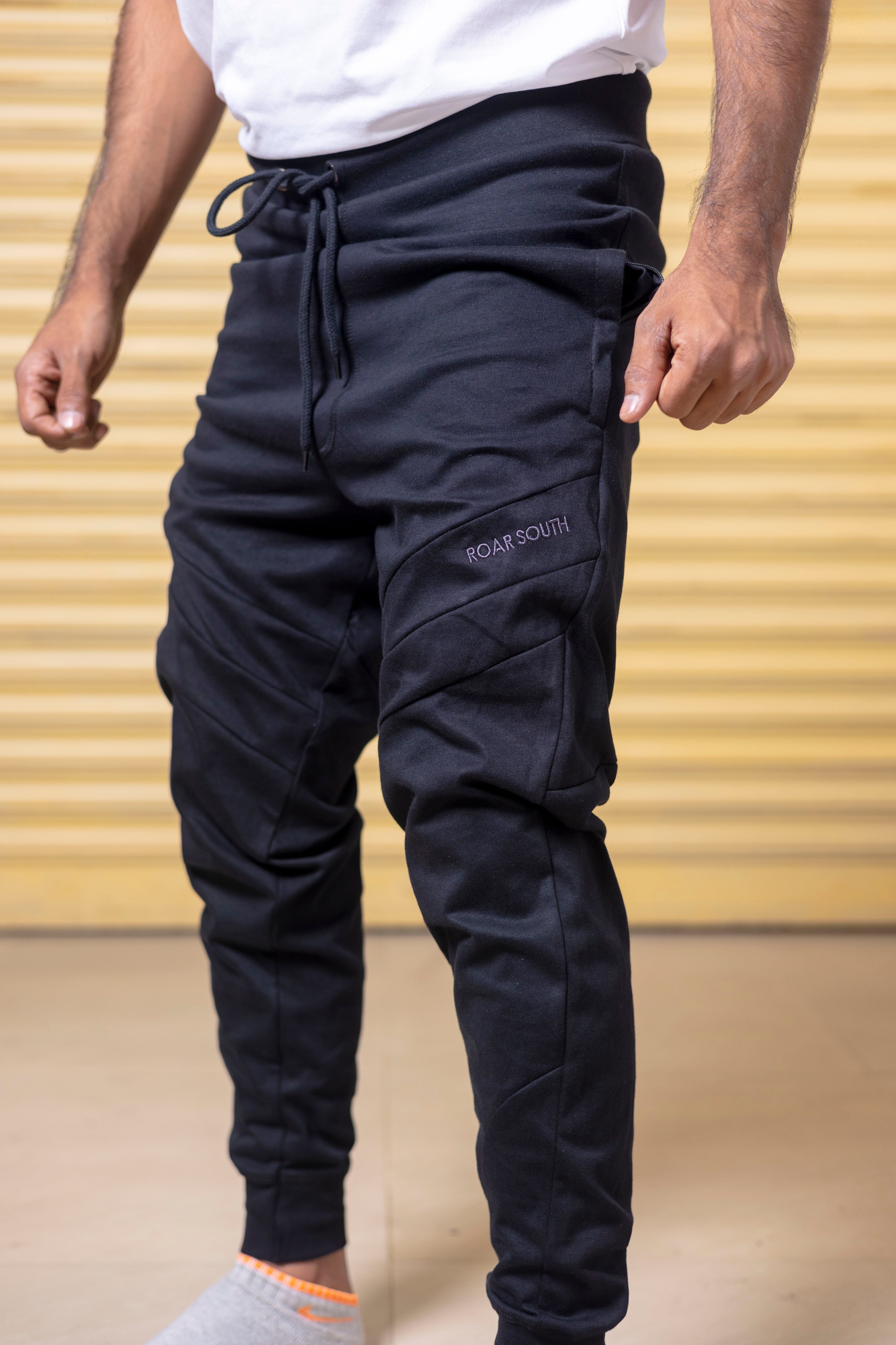 2023 - Premium Black Track Pants – Roarsouth