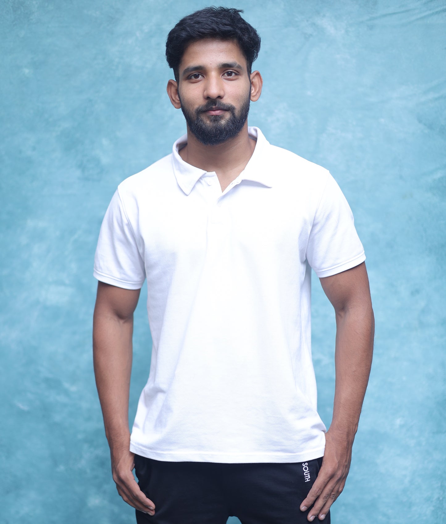 Super Comfy White Polo T-Shirt