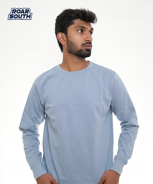 Pure Cotton Solid Sweat Shirt