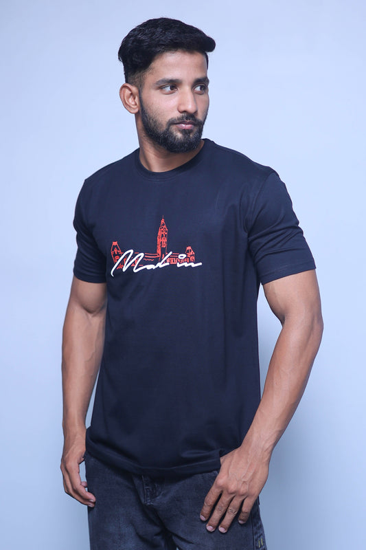 Mad in Madras Half Sleeve T-Shirt