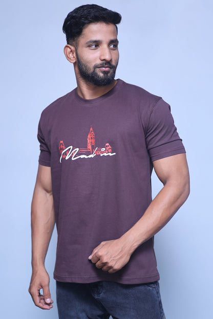 Mad in Madras Half Sleeve T-Shirt