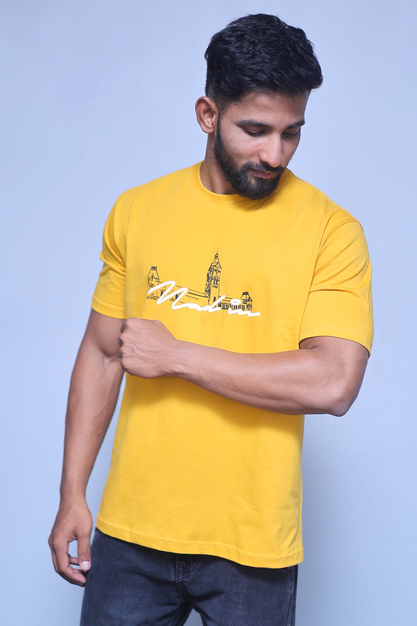 Mad in Madras Half Sleeve T-Shirt