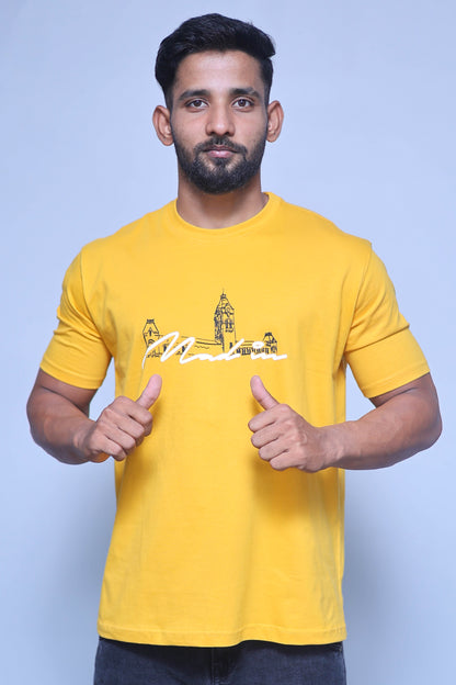 Mad in Madras Half Sleeve T-Shirt