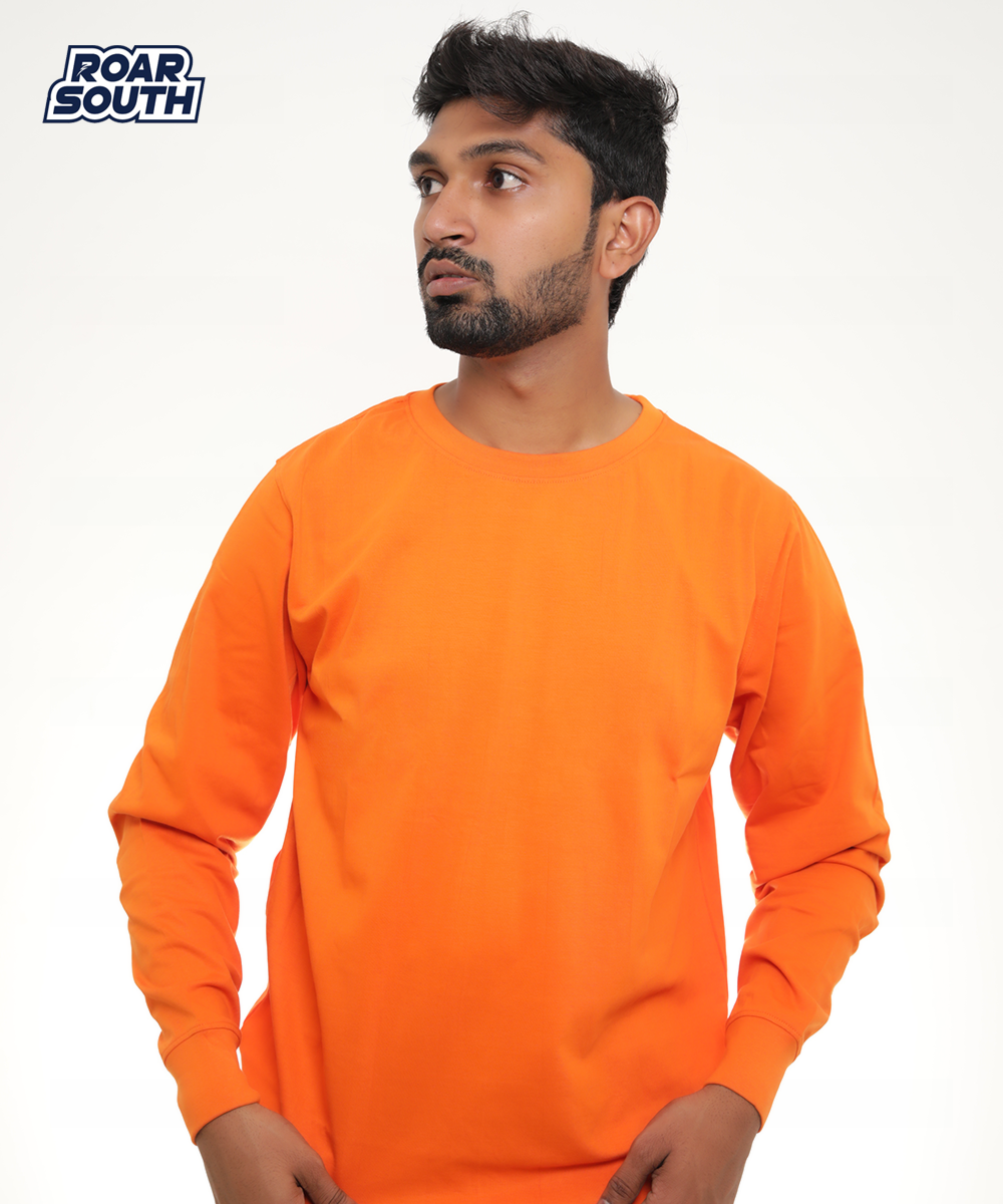 Pure Cotton Solid Sweat Shirt