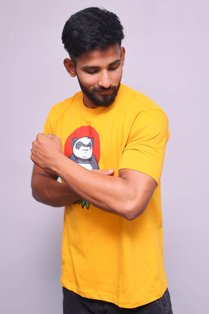 Calm Panda Half Sleeve T-Shirt