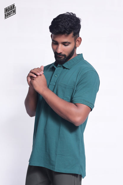 Pocket Lycra Polo T-shirts