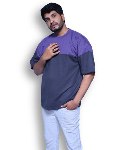Superb Cut and Sew Drop Shoulder T-Shirt