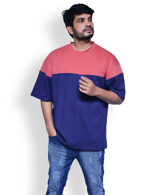 Superb Cut and Sew Drop Shoulder T-Shirt