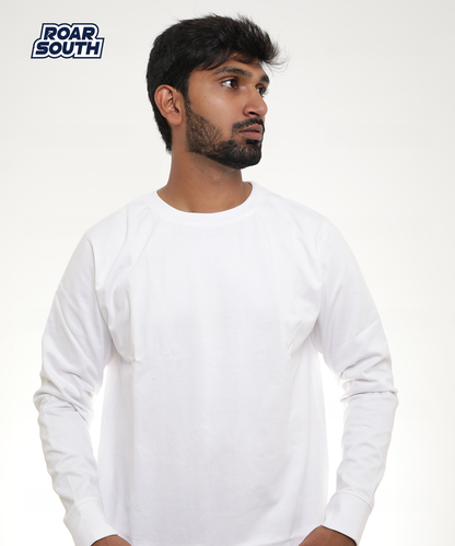 Pure Cotton Solid Sweat Shirt