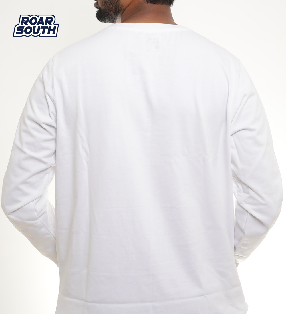 Pure Cotton Solid Sweat Shirt