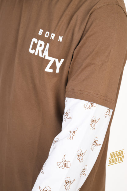 Born Crazy Full Sleeve T-shirt