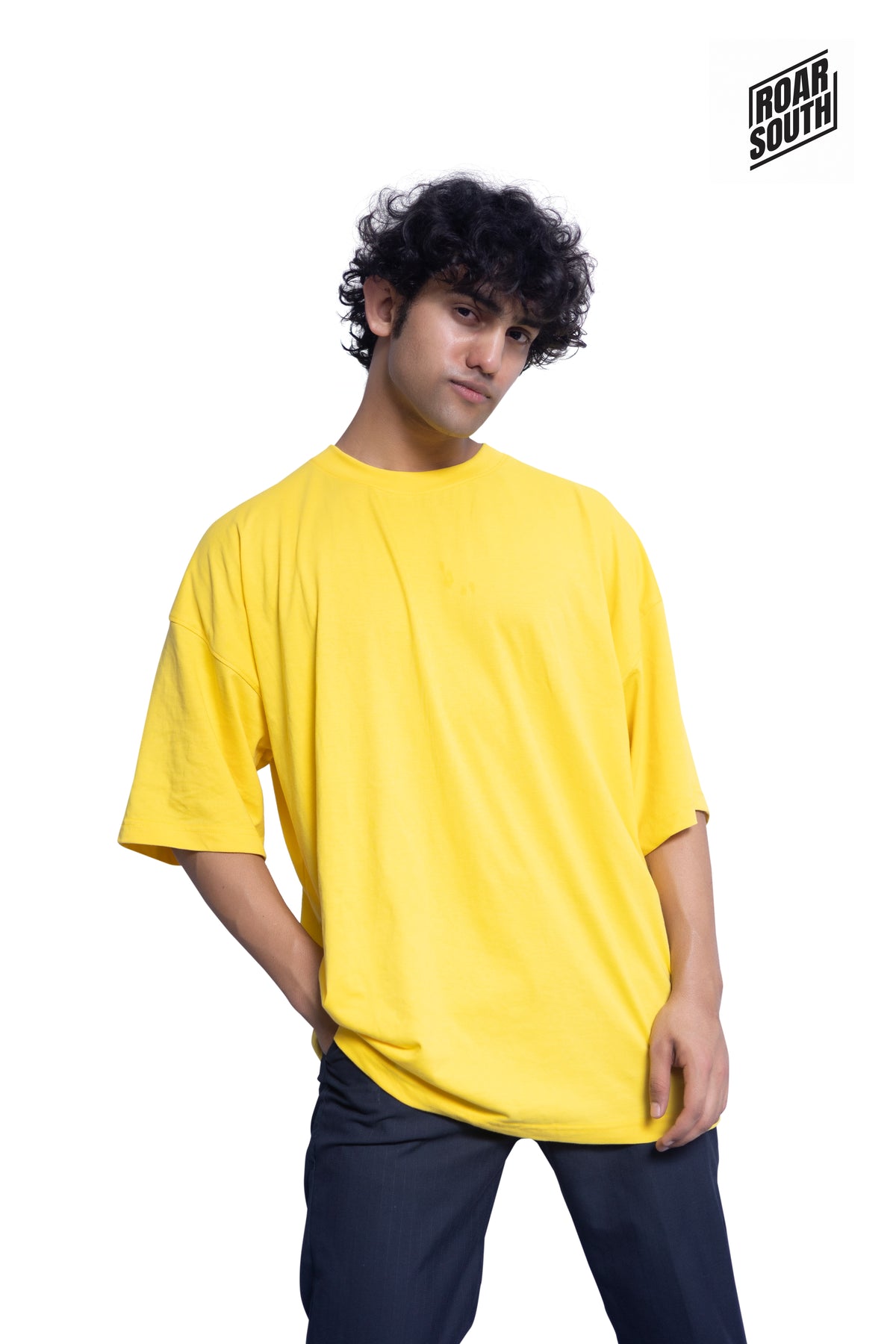 Drop Shoulder Plain T-shirts