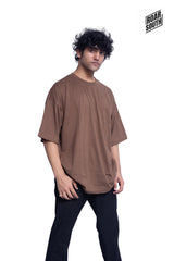 Drop Shoulder Plain T-shirts