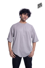 Drop Shoulder Plain T-shirts