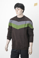 Striped Lycra Sweat Shirt
