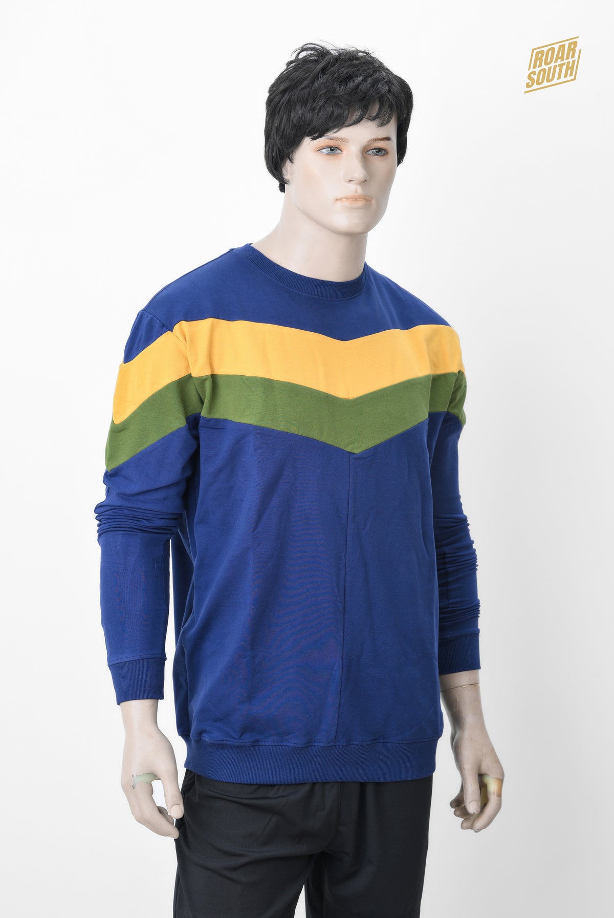 Striped Lycra Sweat Shirt