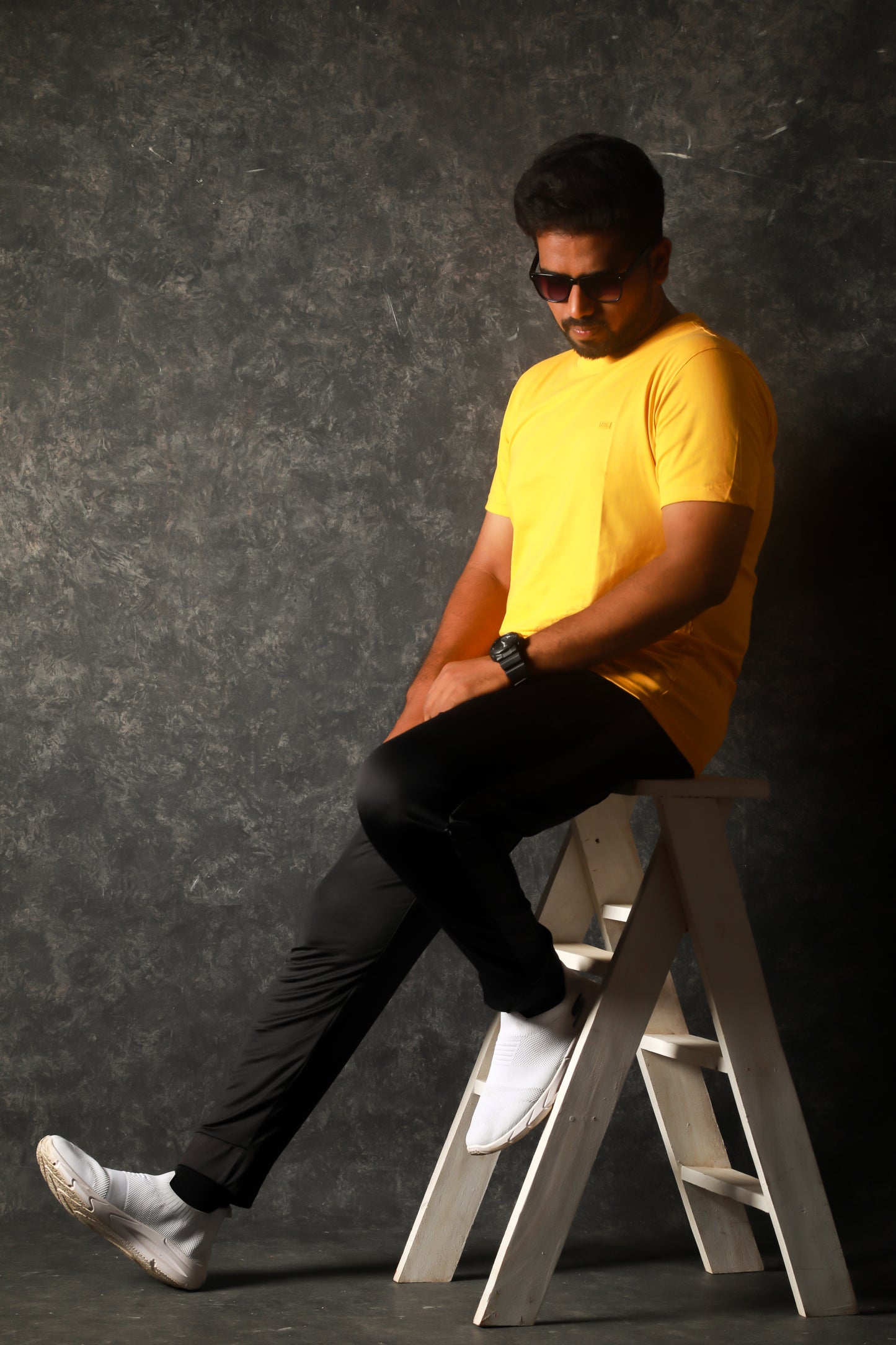 Gold Premium Mustard Yellow Half Sleeve T Shirt