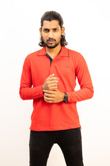 Tipping Full Hand Premium Collared Tshirt