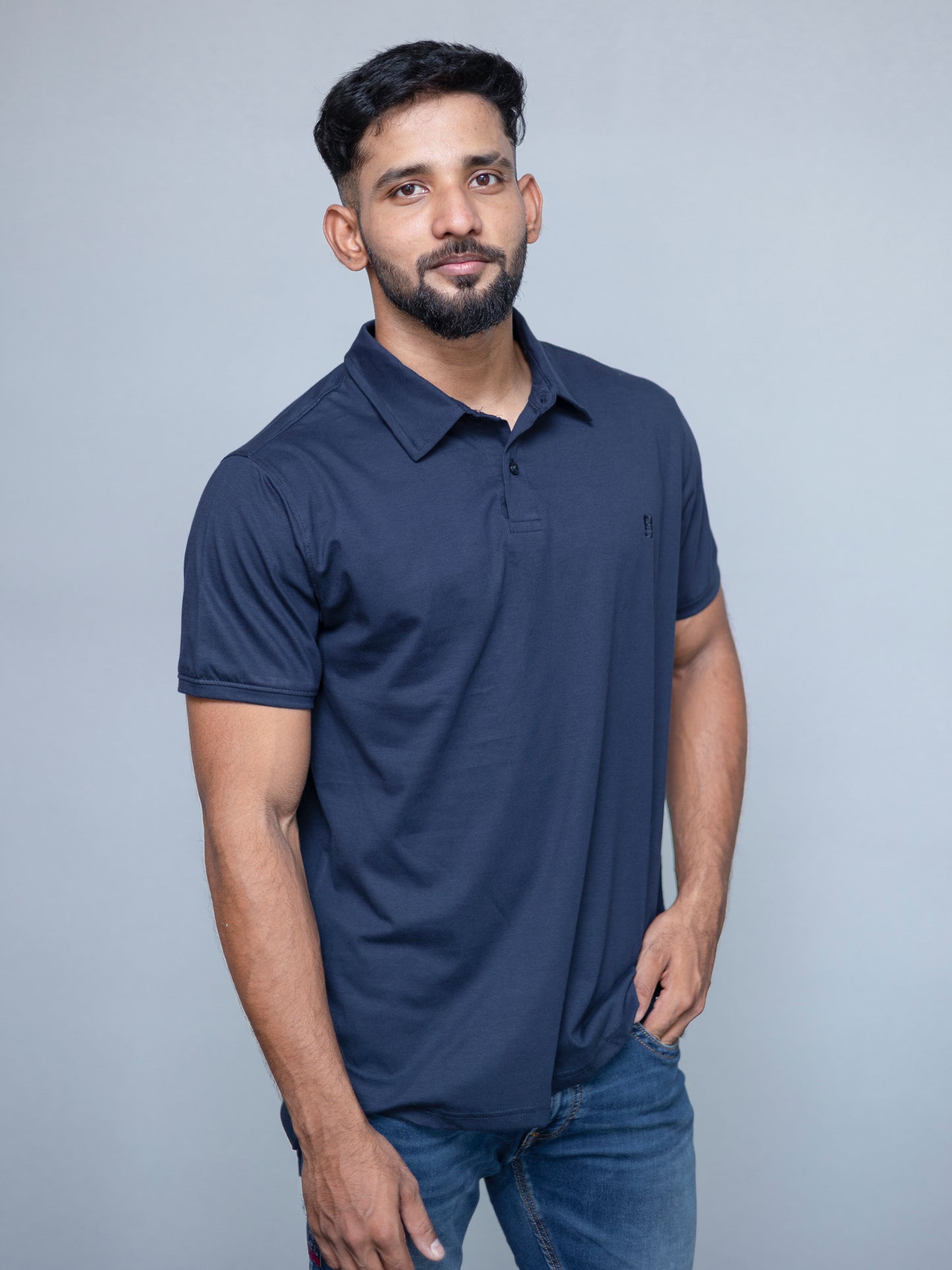 Summer Elite Half Hand Polo T-Shirt