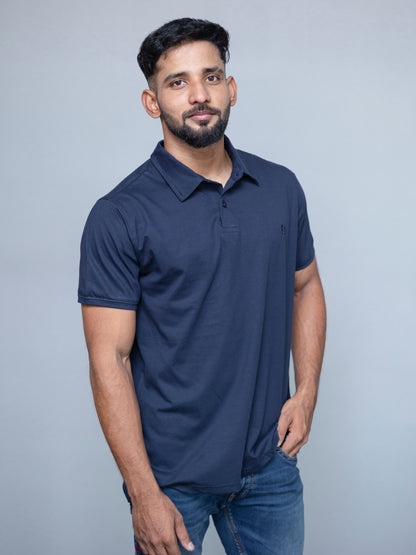 Summer Elite Half Hand Polo T-Shirt